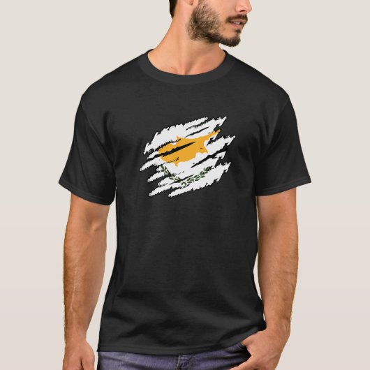 Cyprus Retro T-shirt (Voorkant)
