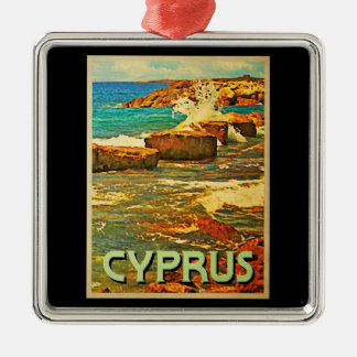 Cyprus Rocky Shore Metalen Ornament