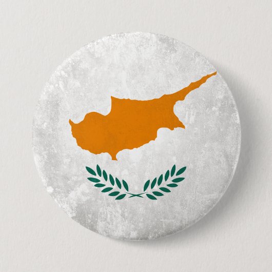 Cyprus Ronde Button 7,6 Cm (Voorkant)