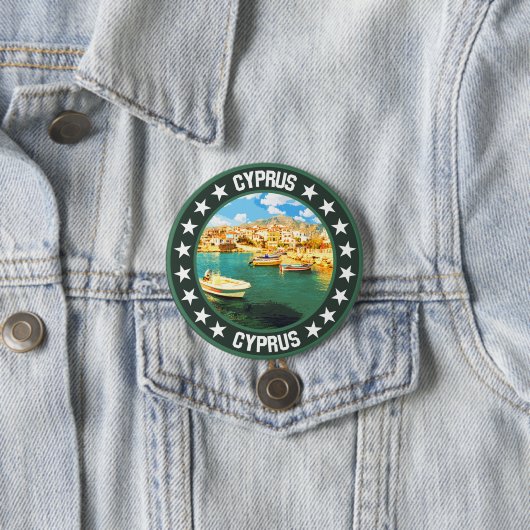 Cyprus Ronde Button 7,6 Cm (In situ)
