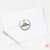 Cyprus Ronde Sticker (Envelop)