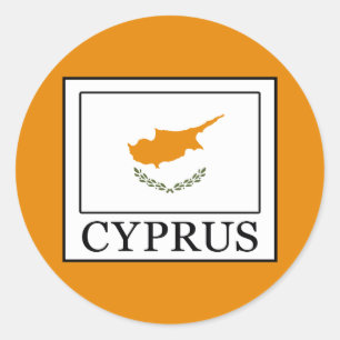 Cyprus Ronde Sticker