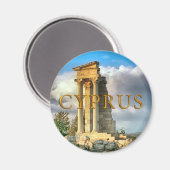 Cyprus ruïne magneet (Voorkant / Achterkant)