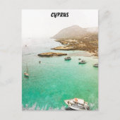 Cyprus Scenery Travel Illustratie Briefkaart (Voorkant)