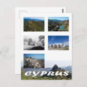 Cyprus scenes briefkaart (Voorkant / Achterkant)