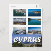 Cyprus scenes briefkaart (Voorkant / Achterkant)
