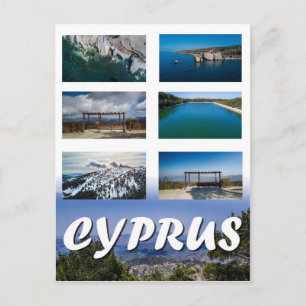 Cyprus scenes briefkaart
