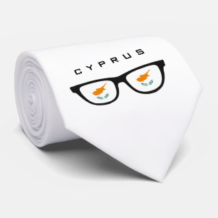 Cyprus Shades aangepaste tekst en kleuren-stropdas Stropdas