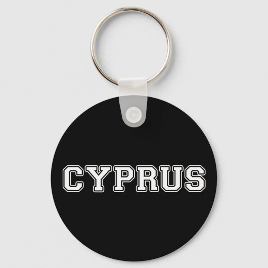 Cyprus Sleutelhanger (Voorkant)