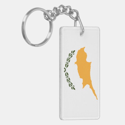 Cyprus Sleutelhanger (Voorkant Links)