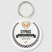 Cyprus Sleutelhanger (Voorkant)