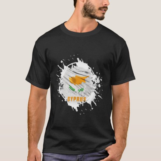 Cyprus Splash T-shirt (Voorkant)
