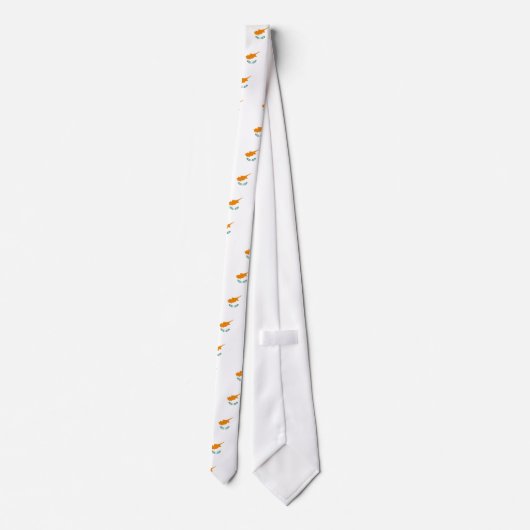 cyprus stropdas (Achterkant)