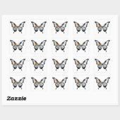 Cyprus Swallowtail Vlinder Vlag Sticker (Vel)