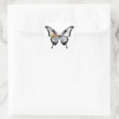 Cyprus Swallowtail Vlinder Vlag Sticker (Tas)