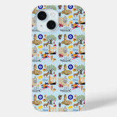 Cyprus Symbolen voor reisliefhebbers Case-Mate iPhone Case (Achterkant)