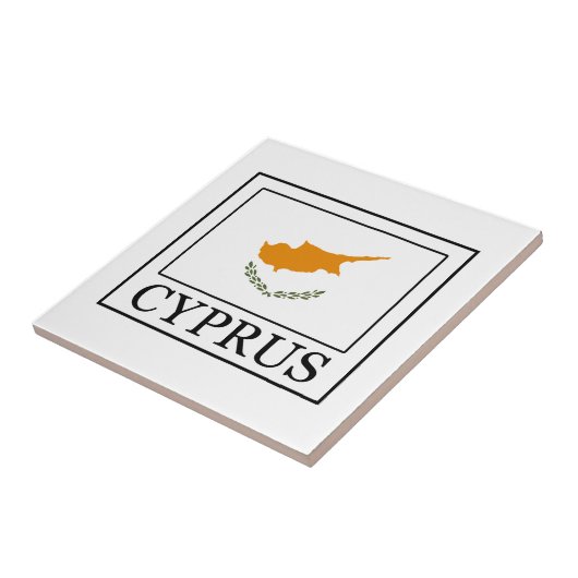 Cyprus Tegeltje (Zijkant)