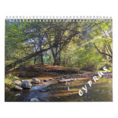 Cyprus Tweepagina's MediumCalendar, Wit Kalender (Hoes)
