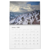 Cyprus Tweepagina's MediumCalendar, Wit Kalender (Jan 2027)
