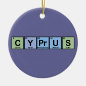 Cyprus van Elementen Keramisch Ornament (Voorkant)