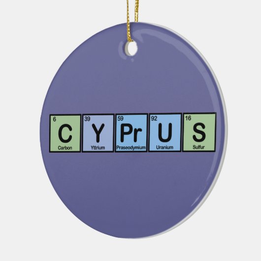 Cyprus van Elementen Keramisch Ornament (Links)