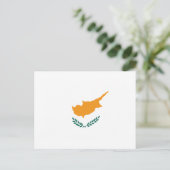 Cyprus Vlag Ansichtkaart Briefkaart (Staand voorkant)