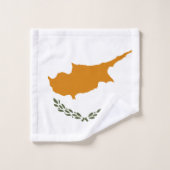 Cyprus Vlag Bad Handdoek (Wasdoekje)