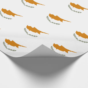 Cyprus Vlag Cadeaupapier