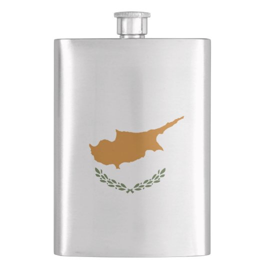 Cyprus vlag flacon (Voorkant)