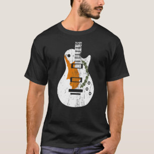 Cyprus Vlag Guitar  Musicus T-shirt