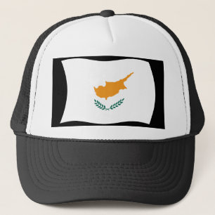 Cyprus Vlag Hoed Trucker Pet
