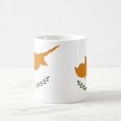 Cyprus Vlag Keramische Mok (Center)