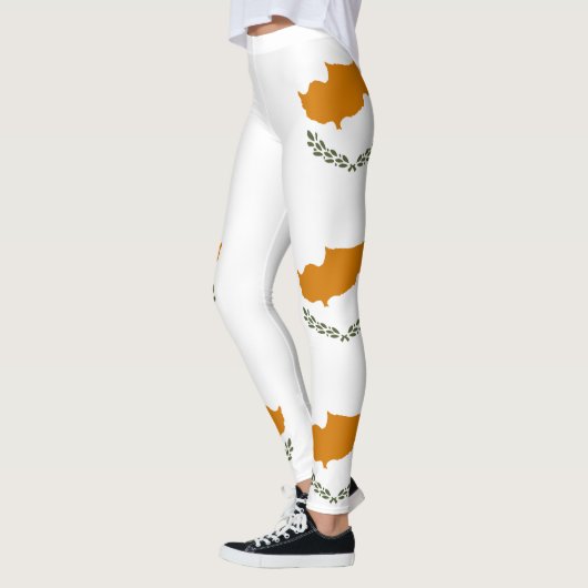 Cyprus Vlag Leggings (Links)