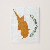 Cyprus vlag legpuzzel (Verticaal)