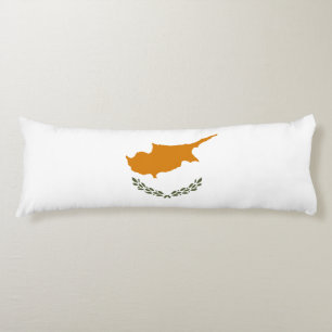 Cyprus Vlag Lichaamskussen