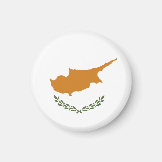 Cyprus vlag magneet (Voorkant)