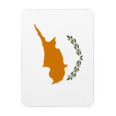 Cyprus Vlag Magneet (Verticaal)