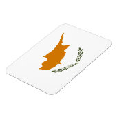 Cyprus Vlag Magneet (Linkerzijde)