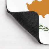 Cyprus vlag muismat (Hoek)