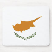 Cyprus vlag muismat (Voorkant)