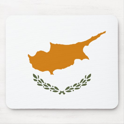 Cyprus Vlag Muismat (Voorkant)