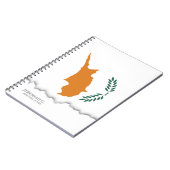Cyprus Vlag Notitieboek (Linkerzijde)
