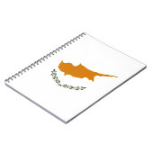 Cyprus Vlag Notitieboek (Linkerzijde)