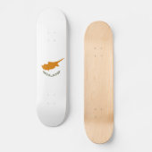 Cyprus Vlag Persoonlijk Skateboard (Voorkant)