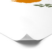 Cyprus Vlag Poster (Hoek)