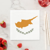 Cyprus Vlag Servet (Insitu)