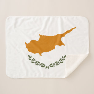 Cyprus Vlag Sherpa Deken