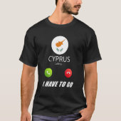 Cyprus - vlag Souvenir Cyprus - roept op tot T-shirt (Voorkant)