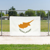 Cyprus Vlag Spandoek (Insitu)
