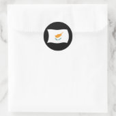 Cyprus Vlag Sticker (Tas)